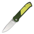 Flytanium Arcade - Olive Drab - Stonewash folding knife