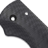 Flytanium Carbon Fiber Lotus Scales for Spyderco Shaman - Basket Weave handle scales