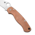 Flytanium Classic Copper Scales for Spyderco Paramilitary 2 - Stonewash kahvapalat