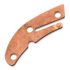 Flytanium - Copper Backspacer for Spyderco Delica - Stonewash