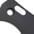 Flytanium Distortion Titanium Scales for Hogue Deka (Gen 2) - Black handle scales