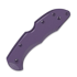 Flytanium - G-10 Scales - Spyderco Delica - Deep Purple