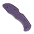 Flytanium G-10 Scales - Spyderco Delica - Deep Purple