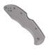 Flytanium G-10 Scales - Spyderco Delica - Gray Stealth