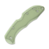 Flytanium - G-10 Scales - Spyderco Delica - Natural Jade