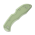 Flytanium G-10 Scales - Spyderco Delica - Natural Jade