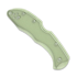 Flytanium G-10 Scales - Spyderco Delica - Natural Jade