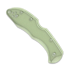 Flytanium G-10 Scales - Spyderco Delica - Natural Jade