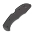 Flytanium G-10 Scales - Spyderco Delica - Pitch Black