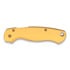 Flytanium - Loop Scales - Aluminum - Spyderco Paramilitary 2 - Gold Nugget