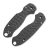 Flytanium - Lotus Carbon Fiber Scales for Spyderco Para 3, Basket Weave