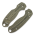 Flytanium - Lotus Micarta Scales for Spyderco Para 3, Green Linen