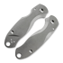 Flytanium - Lotus Titanium Scales for Spyderco Para 3, Stonewash