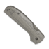 Flytanium Micarta Lotus Scales for Spyderco Shaman - Black Canvas kahvapalat