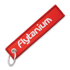 Flytanium - "Remove Before Flyght" Tag Keychain