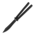 Flytanium Talisong Z - Black and Black butterfly knife