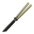 Balisong Flytanium Talisong Z - Tanto - Bushing / Champagne / Black DLC