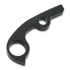 Flytanium Titanium Backspacer for Spyderco Para3 - Black