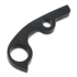 Flytanium Titanium Backspacer for Spyderco Para3 - Black
