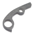 Flytanium Titanium Backspacer for Spyderco Para3 - Stonewash