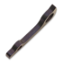 Flytanium Titanium Backspacer for Spyderco PM2 - Purple Anodize