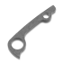 Flytanium Titanium Backspacer for Spyderco PM2 - Stonewash