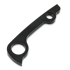 Flytanium Titanium Backspacer for Spyderco PM2 - Titanium Black