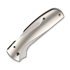 Handle scales Flytanium Titanium Lotus Scales for Spyderco Shaman - Stonewash