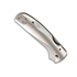 Handle scales Flytanium Titanium Lotus Scales for Spyderco Shaman - Stonewash