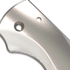 Handle scales Flytanium Titanium Lotus Scales for Spyderco Shaman - Stonewash