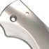 Handle scales Flytanium Titanium Lotus Scales for Spyderco Shaman - Stonewash