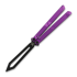 Balisong trainer Flytanium Zenith Trainer - Nebula Purple / Black