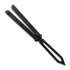 Balisong trainer Flytanium Zenith Trainer - Void Black / Black