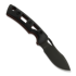 Нож Fobos Knives Tier1-Mini Mini, G10 Black - Red Liner, чёрный