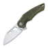 Fox Edge Atrax Micarta sulankstomas peilis, žalia