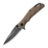 Coltello pieghevole Fox Edge Mandatory Fun G10, coyote