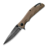 Fox Edge Mandatory Fun G10 sulankstomas peilis, coyote