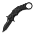 Fox Edge The Claw Tanto sulankstomas peilis, juoda