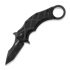 Fox Edge The Claw Tanto folding knife, black
