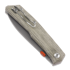 Fox Knives 525 Terzuola sulankstomas peilis, green micarta FX-525MI