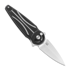 Fox Knives Anarcnide Saturn folding knife, left, titanium FX-551SXTI