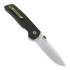 Fox Knives ATCF Original Gangster - Micarta 접이식 나이프, 검정 FX-ATC-OG01LMB