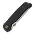 Fox Knives ATCF Original Gangster - Micarta folding knife, black FX-ATC-OG01LMB