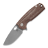 Fox Knives - Core, Micarta, brun