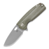 Fox Knives Core sulankstomas peilis, Micarta, žalia FX-604MFG