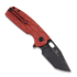 Fox Knives Core Tanto Black sulankstomas peilis, FRN, raudona FX-612RB