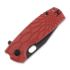 Coltello pieghevole Fox Knives Core Tanto Black, FRN, rosso FX-612RB