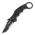 Fox Knives Dart G10 XT sulankstomas peilis, dantytas FX-597XTS