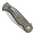 Fox Knives Eastwood Tiger sulankstomas peilis, micarta, oliivinvihreä FX-524G