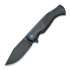 Fox Knives Eastwood Tiger sulankstomas peilis, titanium PVD FX-524TI
